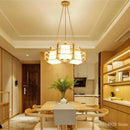 GobekUsa Japanese Wood Tea Room Pendant Light