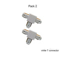 GobekUsa Aluminum Track Rails for LED Spotlights with T-L Connector