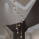 GobekUsa Elegant Horn-Shaped Chandelier for Living Room and Bedroom