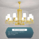 GobekUsa Chinese Style Luxury Living Room Chandelier for Elegant Homes