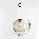 GobekUsa Glass Chandelier: Nordic Minimalist, Net Red Design for Restaurant, Bar, Cafe, Clothing Store.