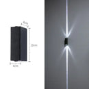 GobekUsa Aluminum Waterproof Porch Spot Wall Lamp: High Power Indoor Outdoor Light