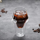 GobekUsa Latte Double Bottom Cup - Heat Resistant Glass Coffee Tea Tableware