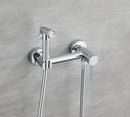 GobekUsa Bathroom Bidet Faucet Set with Hot Cold Spray Gun Nozzle & Copper Hardware