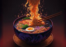 GobekUsa Japanese Food Neon Posters Canvas Painting for Home Kitchen Decor