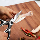 GobekUsa Kitchen Shears Stainless Steel Multi Cutter for Poultry, Fish & Meat