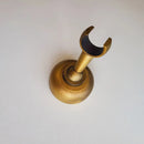 GobekUsa Antique Brass Hand Shower Holder Hook Pedestal Bracket Wall Mount Bathroom Accessories