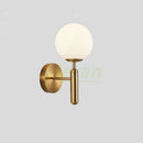 GobekUsa Glass Ball LED Wall Lamps Bedroom Living Room Bedside Lights