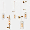 GobekUsa Glass Wall Art Light: Modern Loft Style Decor for Living Room, Bathroom, Dining Room