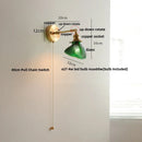 GobekUsa Clear Glass LED Wall Sconce Rotate Up Down, Perfect for Dining Room, Bathroom