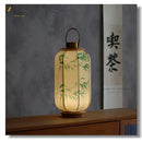 GobekUsa Chinese Fabric Desk Lamp: Antique Handheld Palace Lantern, Ancient Style Atmosphere Light
