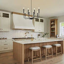 GobekUsa Industrial Retro Chandelier for Dining Room and Kitchen Lighting