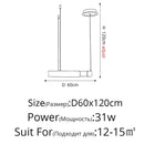 GobekUsa LED Chandelier: Modern Indoor Lighting for Bedroom, Living Room, Study Hall