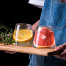 GobekUsa Fuji Mountain Glass Drinkware for Christmas, Water, Beer, Juice, Coffee, Whiskey, Wine