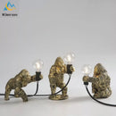 GobekUsa King Kong LED Desk Lamp - Resin Living Room Floor Lamp