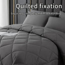GobekUsa Cozy Quilt Set: Soft & Breathable Queen/King Size Comforter with Duvet & Pillowcase