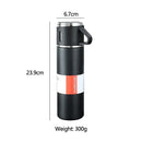 GobekUsa 500ML Stainless Steel Vacuum Insulated Water Bottle - Ideal for Hot and Cold Drinks