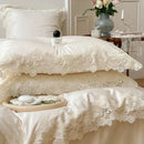 GobekUsa French Wedding Chic 1000TC Egyptian Cotton Bedding Set