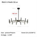 GobekUsa LED Ceiling Chandelier Nordic Living Dining Room Bedroom Lighting Fixture