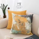 GobekUsa Abstract Geometric Print Cotton Linen Pillow Cover Nordic Style Decor Pillowcase