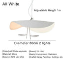 GobekUsa Lederam Manta Pendant Lamp Flying Saucer Hat industrial retro design white black