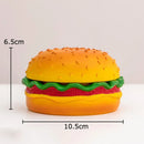 GobekUsa Cartoon Burger Ashtray: Fun Resin Smoking Accessories for Office Table