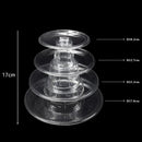 GobekUsa 6/4 Tier Macaron Tower Stand Cake Display for Wedding Birthday Baby Shower