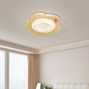GobekUsa Cream Style LED Ceiling Light for Bedroom and Living Room Decor