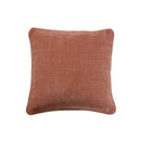 GobekUsa Cotton Linen Peach Orange Grey Ivory Pillow Cover for Living Room Eco-friendly