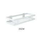 GobekUsa Black SUS 304 Bathroom Shelf Shower Storage Basket Holder for Shampoo & Bath Essentials