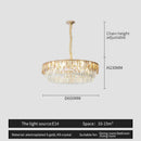 GobekUsa Crystal Chandelier: Modern Luxury Lighting for Home, Hotel, Restaurant