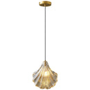 GobekUsa LED Shell Pendant Light: Modern Nordic Luxury for Bedroom, Living, Dining Room