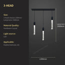 GobekUsa Crystal Bubble Chandelier Pendant Light - Modern Staircase Hanging Fixture
