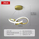 GobekUsa LED Strip Modern Pendant Light for Home Decor Fixtures
