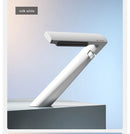 GobekUsa Gold Waterfall Basin Faucet: Gray Mixer Tap, Single Handle Hot and Cold Lavatory