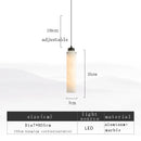 GobekUsa Black Gold Marble Cylinder Pendant Light for Modern Home Decor