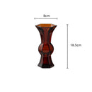 GobekUsa Green Glass Geometry Vase Hydroponics Terrarium Home Decoration Accessory