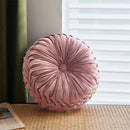 GobekUsa Dutch Velvet Round Seat Cushion: Modern & Comfortable Back Support for Living Room.