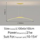 GobekUsa LED Pendant Lamp - Minimalist Hanging Light for Dining Room & Home Decor