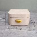 GobekUsa Leather Jewelry Box: Stylish Dresser Table Decor & Storage Jar