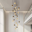 GobekUsa Gold Ball Crystal Chandelier | Modern Art Decor Lighting Fixture