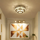 GobekUsa Crystal LED Ceiling Lamps Modern Chandeliers for Home Room Decor