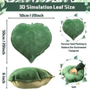 GobekUsa 3D Leaf Throw Pillow | Soft Plush Toy Cushion for Home Car Bedroom