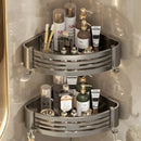 GobekUsa Corner Shelf Organizer - Bathroom & Kitchen Storage Solution
