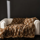 GobekUsa Cosy Faux Rabbit Plush Blanket in Milk Velvet for Single Sofa Decoration & Napping