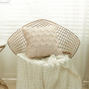 GobekUsa Diamond Solid Embroidery Cushion Cover - Modern Home Decor