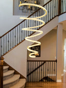 GobekUsa Crystal Pendant Chandelier for Living & Dining Room Lighting
