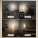 GobekUsa LED Night Light Wall Lamp with Light Control Induction for Bedroom Home Decor