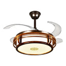 GobekUsa LED Fan Lights with Remote Control, Modern Eco-Friendly Design, Sustainable Metal Body