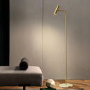 GobekUsa Enna LED Dimmable Floor Lamp in Gold/Black/White for Minimalist Home Decor